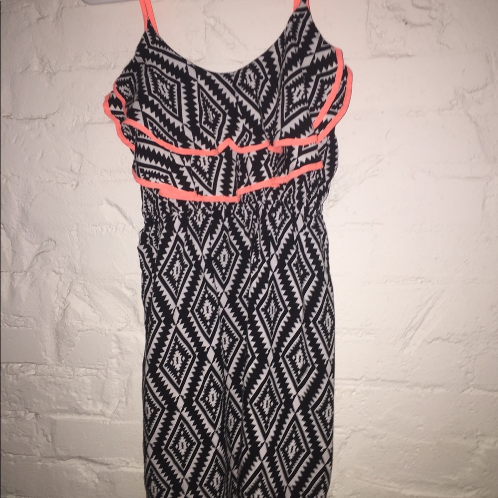 Tribal print summer dress